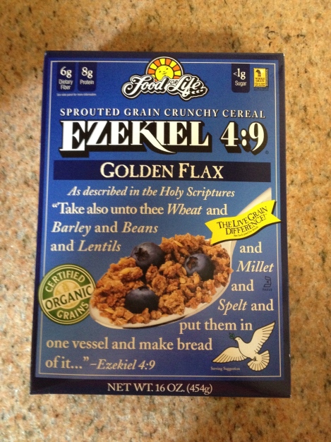 One form of flax seed, which appears to have Biblical approval. 